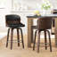Tabouret de comptoir pivotant 26 po Bresha-321253233-321253238