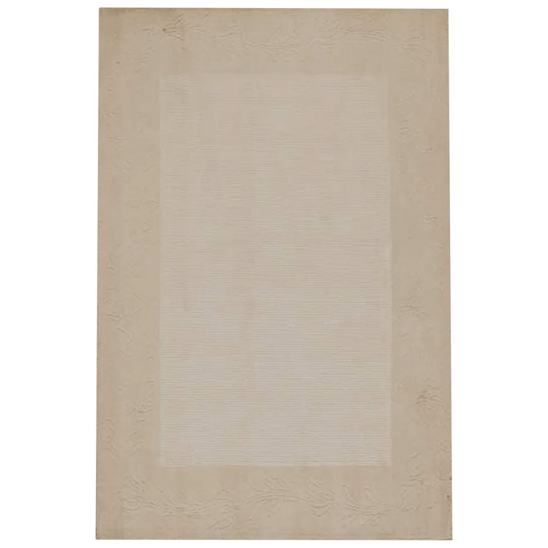 Southwestern Area Rug in Beige, Rectangle 3' x 5'