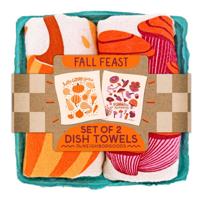 Fall Feast - Dish Towel Set of 2