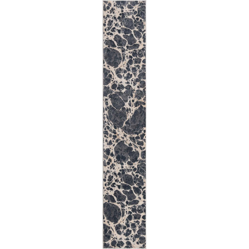 Boutelle Abstract Indoor Rug, Runner 2' x 12'