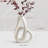 Modern White Ceramic Vase-1774385555