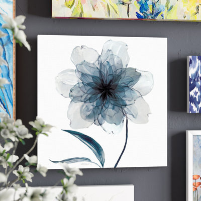 «Indigo Bloom II», impression sur toile