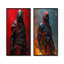 Red Warrior Hero I - Wizards, ensemble de 2 pièces d'art mural-321378274-321378283-321378276