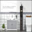 Armoire de rangement de salle de bain haute HOMcom de 54 po, tour à linge autoportante avec tablette à 2 niveaux et tiroirs, organisateur de plancher étroit, brun-129195668