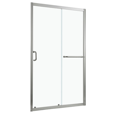 Shower Door 48" W X 72"H Single Sliding Bypass Shower Enclosure