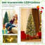 Lighted Artificial Pine Christmas Tree-840631685