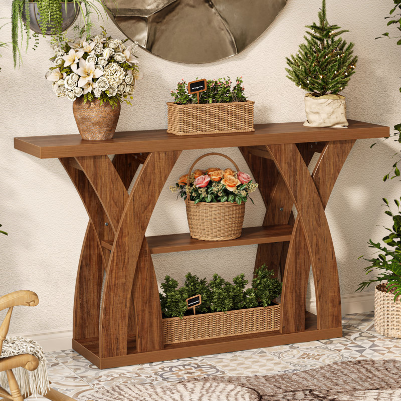 Table basse en bois Farmhouse, Brun
