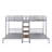 Metal Twin Over Twin & Twin Bunk Bed-1715767248