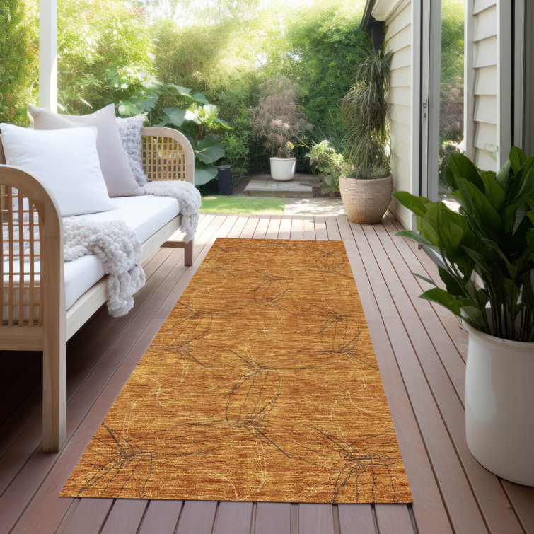 Chayden Washable Abstract Indoor / Outdoor Rug