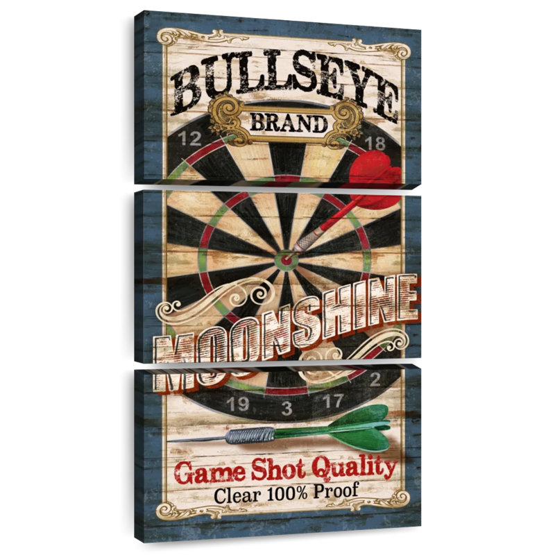 Bullseye Moonshine, H 32 po x l 15 po