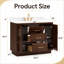 Ensemble de meuble-lavabo simple autoportant avec plateau en pierre reconstituée Adria-768988876