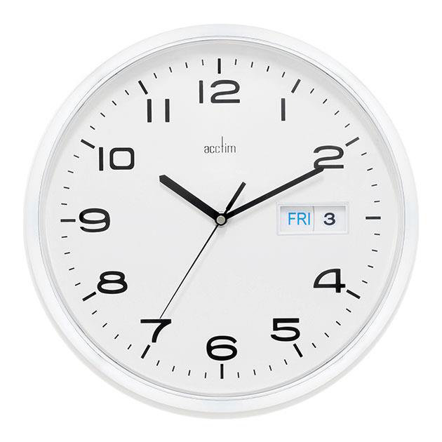 Wall Clock, White