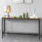 Console Table Narrow Hall Side Table for Hallway, Living Room,Behind Sofa,Small,Natural Wood,47.2"W x 7.9"D x 31.5"H-1009435891-1009101506-1064734018