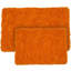 Tapis de salle de bain Plymouth - Ensemble de salle de bain en mousse viscoélastique 4 pièces avec dessus en chenille et base antidérapante - Tapis de bain lavables à la machine-613225091