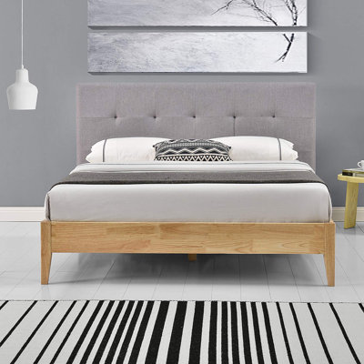 Spence Upholstered Bed with Mattress