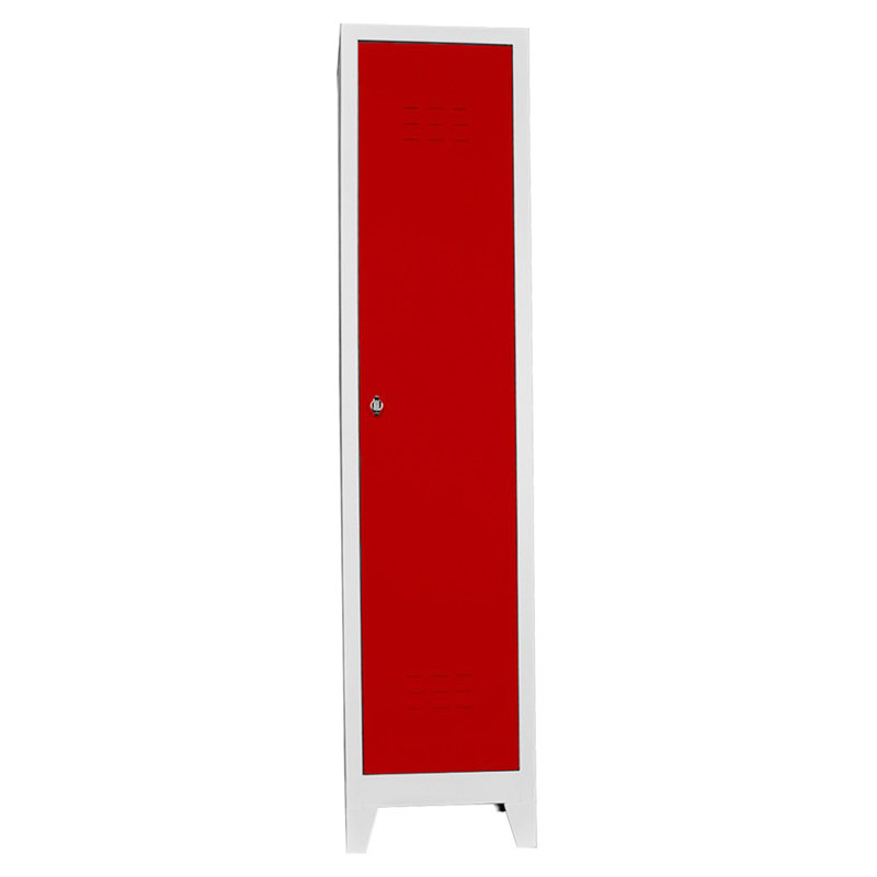 Armoire de rangement Locker, H 72,8 po x l 16,1 po x P 15,7 po, Rouge