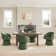Kyo Chenille Upholstered Barrel Chair (Set of 2)