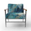 Fauteuil d'appoint rembourré Oceanic Collage I-1828997219