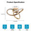  Elegant Clover LED Flush Mount