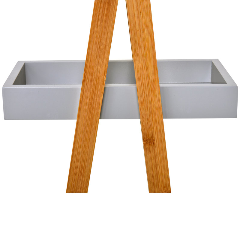 Lovica Freestanding Bamboo Shower Caddy