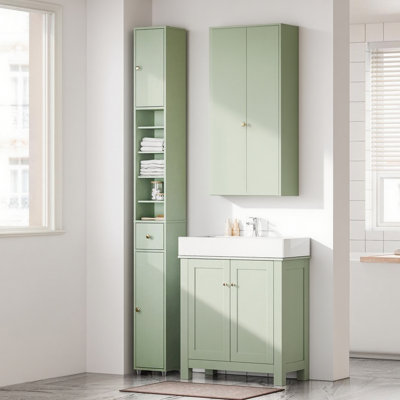 Munford Freestanding 20cm W Linen Cabinet