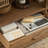 Retro storage cabinet organizer