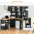 Janique L-Shaped Computer Desk,wood-1564080684