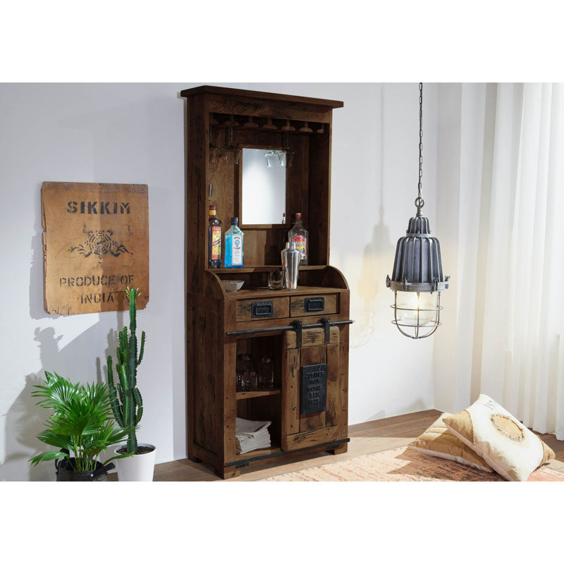 Railway 75cm Bar Cabinet