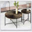 Ensemble de table basse et de table de bout 2 pièces Radial-130920344