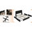 Full Bed Frame With Ergonomic Headboard, Integrated Outlets, , And Storage - Noise , , No Box Spring Needed Size Built In Shelf Metal Construction,-802315564-802315565