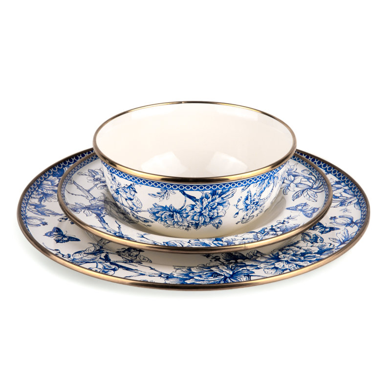 Enamel Serving Platter 11''