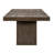 Olia Dining Table, 76-96 Inch Extendable Top With Square Base, Brown
