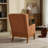 26.18" Wide Modern Accent Chair with Wood Legs-633530445