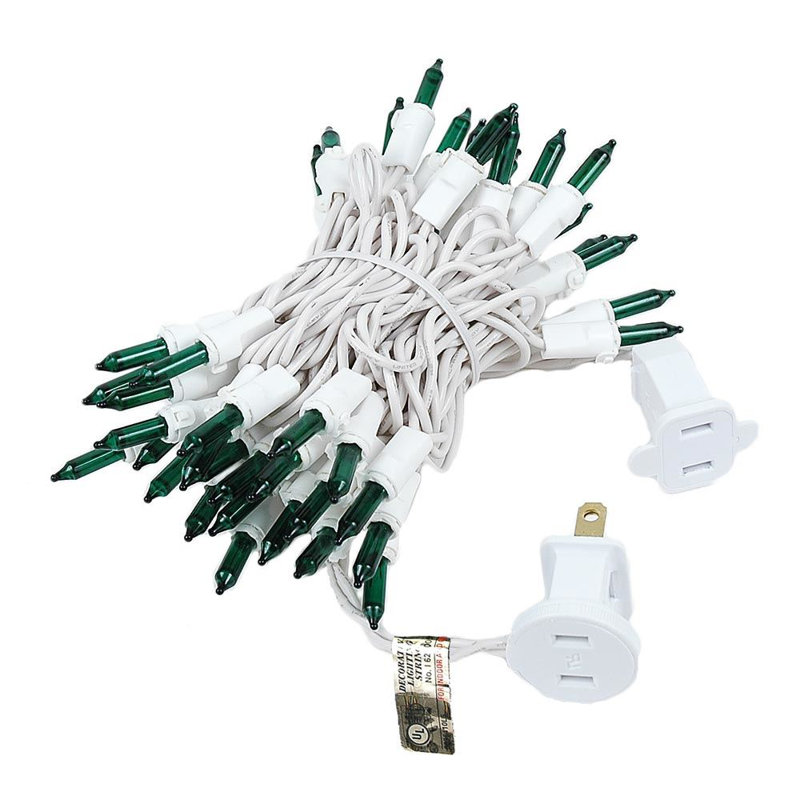 Mini-chaîne pour l’extérieur 11'50 ampoules Pirtle, vert, blanc