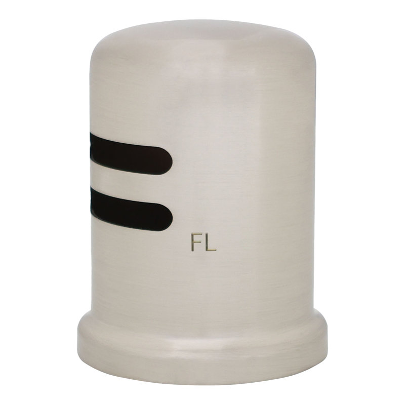 Air Gap Cap and Body Set - Skirted, Satin Nickel