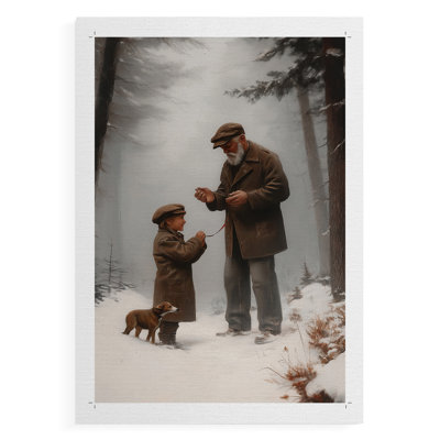 Christmas Holiday Art -Series 2-CCXI -Canvas Print Only - NOT FRAMED