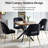 Lawanda 4 Seats Round Dining Table Set-16887404