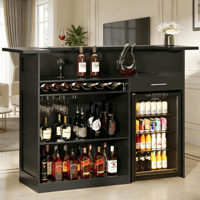 24.6 " L Bar Cabinet