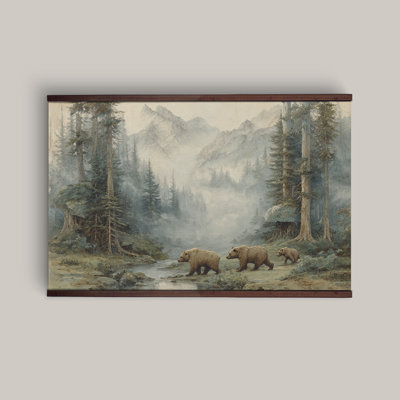 Art mural sur toile prêt à accrocher