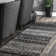 Amandine Moroccan Power Loom Performance Black Rug