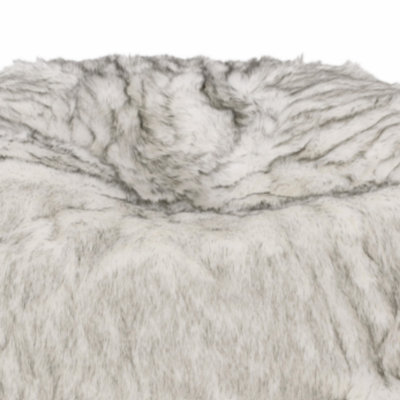 Fauteuil à billes rond en fausse fourrure de 5 pieds NEGAR (fauteuil à billes)