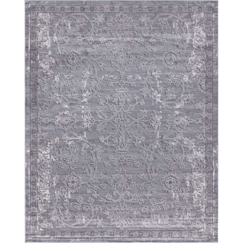 Hidekazu Floral Indoor Rug, Rectangle 2'2" x 3'1"
