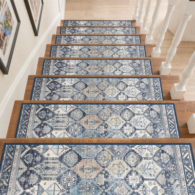 Tapis d'escalier antidérapants pour l'intérieur