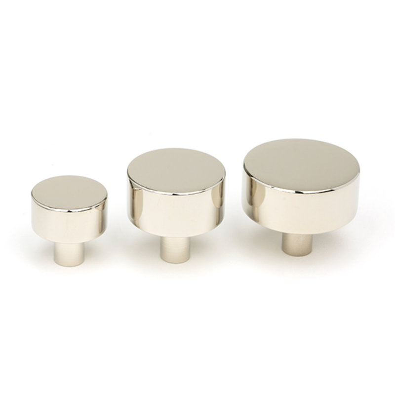 Round Knob, 3 cm, Polished Nickel