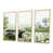 Toile naturelle avec cadre flottant