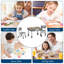 Table pour enfants 4 en 1 et 2 chaises réglables, bloc de construction réversible double face et plateau de table graffiti, bureau polyvalent pour tout-petits de 3 à 10 ans, cadeau idéal pour les garçons et les filles, gris-1724242487