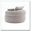 Fauteuil Boucle rembourré, sans assemblage-1713454328