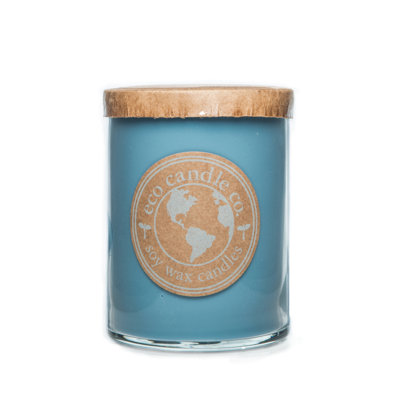 Glass Jar Candle with Holder