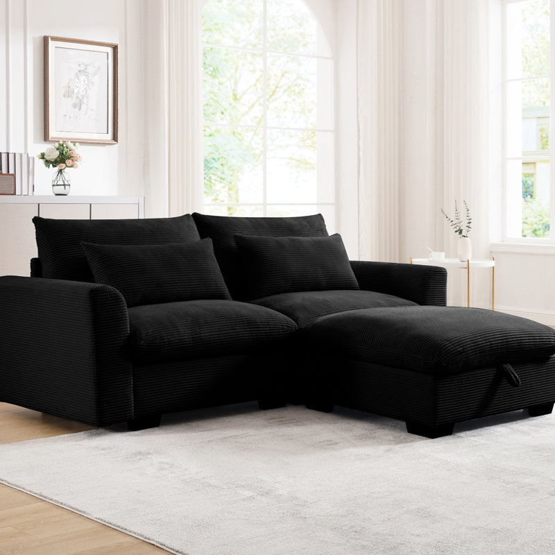 Canapé Comfy, Noir