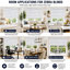 Store à motif de zèbre de taille personnalisée pour les fenêtres d'intérieur Pinecrest Home Goodies-762943856-762943794